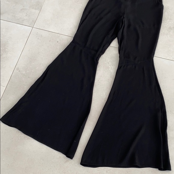 FOR LOVE & LEMONS FLARED HIGH WAISTED TROUSERS - Picture 4 of 9